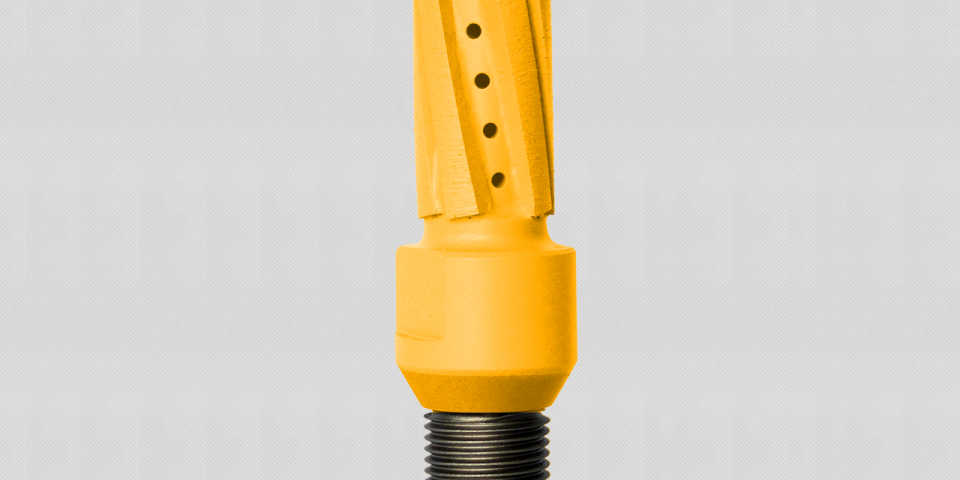 Фреза сегментированная для работы по граниту средней и высокой жесткости Yellow Z5 – резьба 1/2 Gas